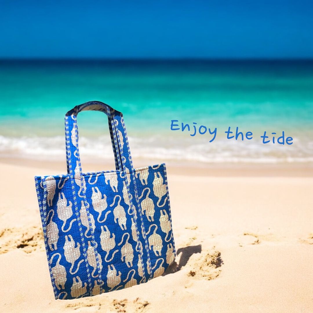 Sarapass Green Landscape Printed Bags
