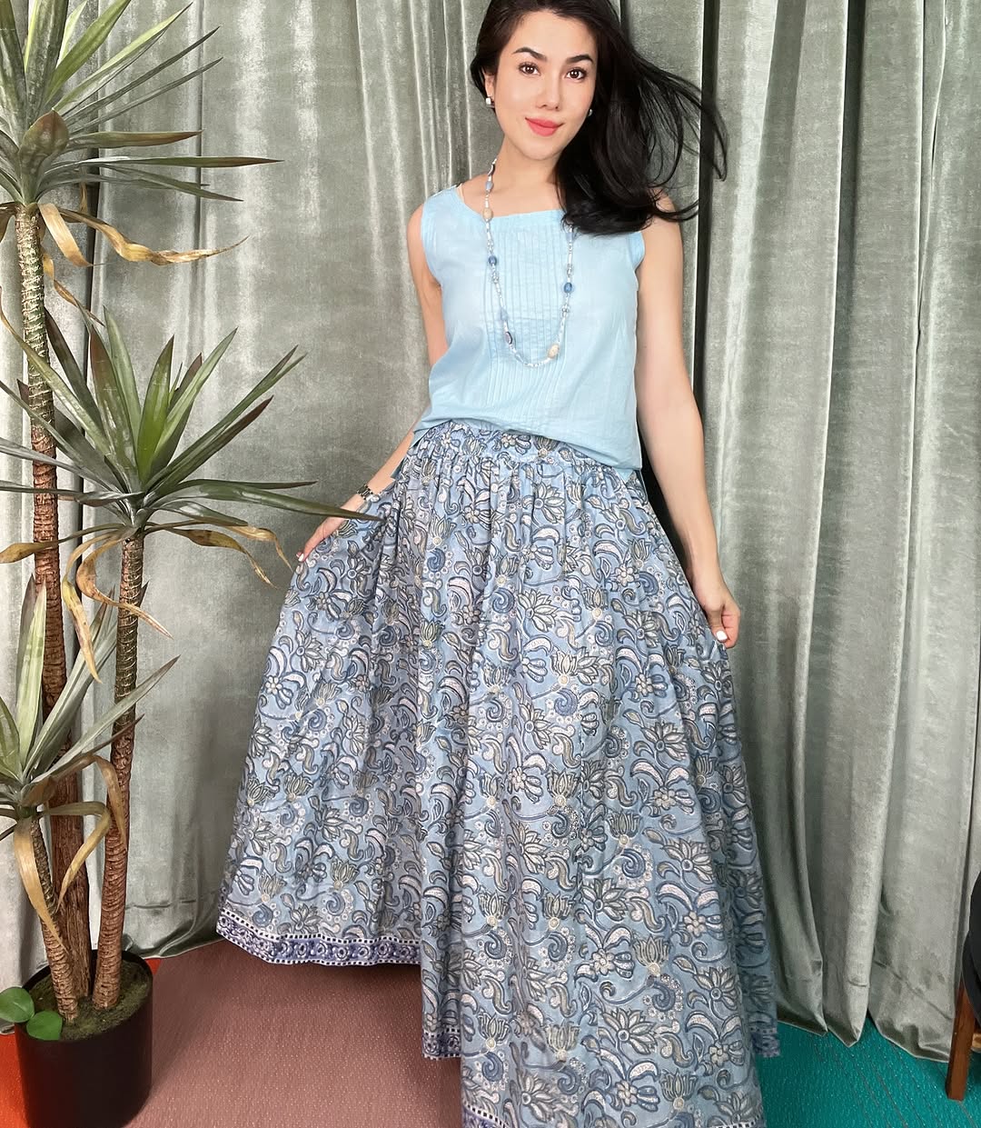 Indian Silk Skirt