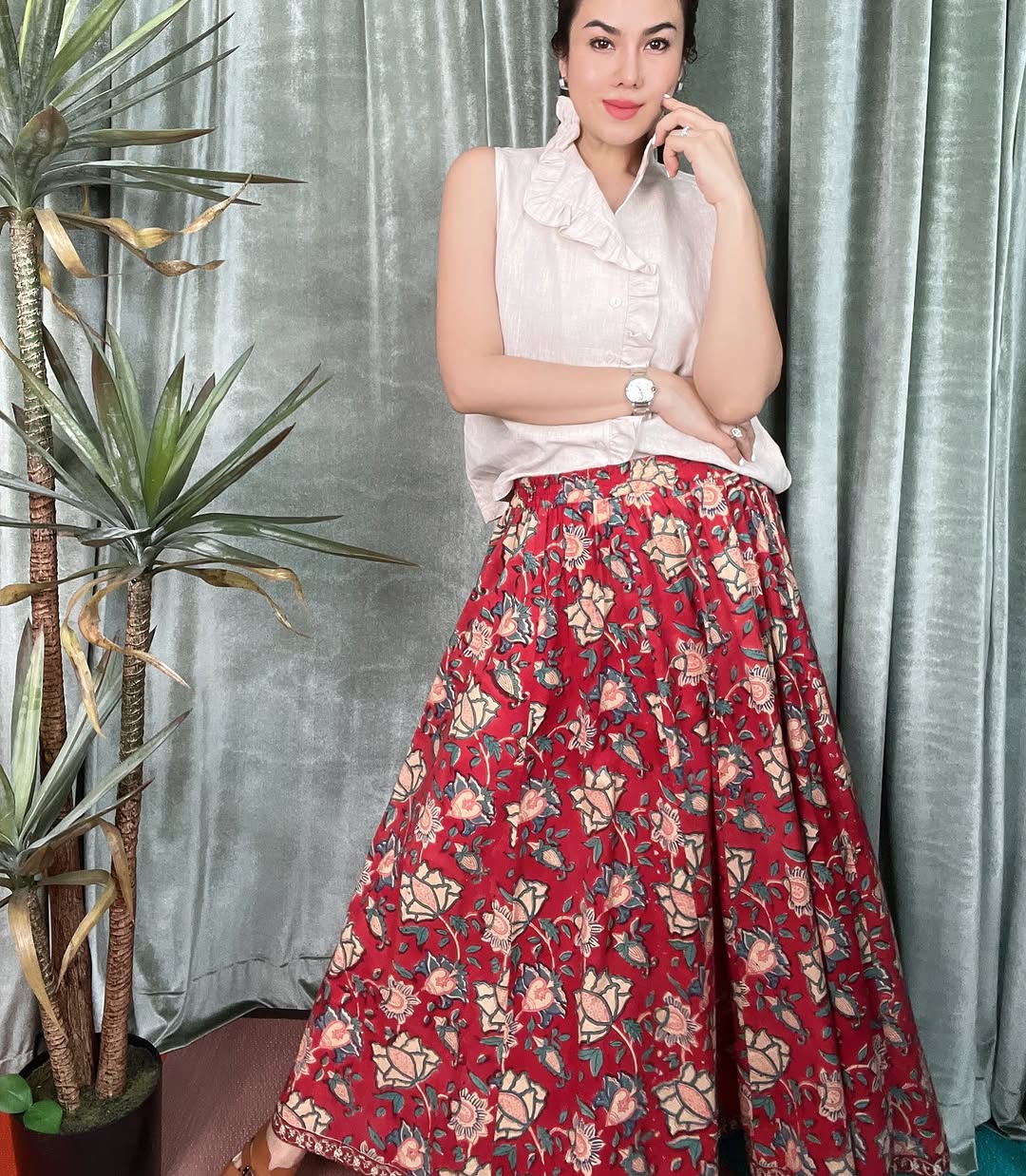 Indian Silk Skirt