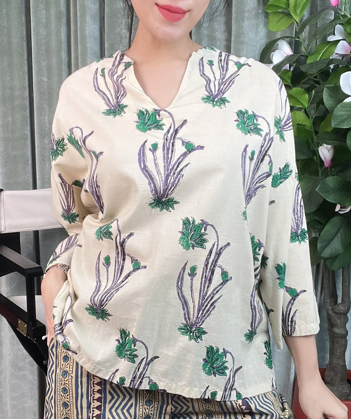 🎋🎋 Japanese Vibe Set in Indian Handblock Print ☘️☘️