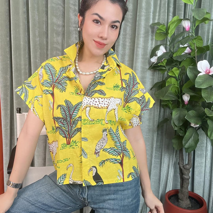 Indian Crop Top