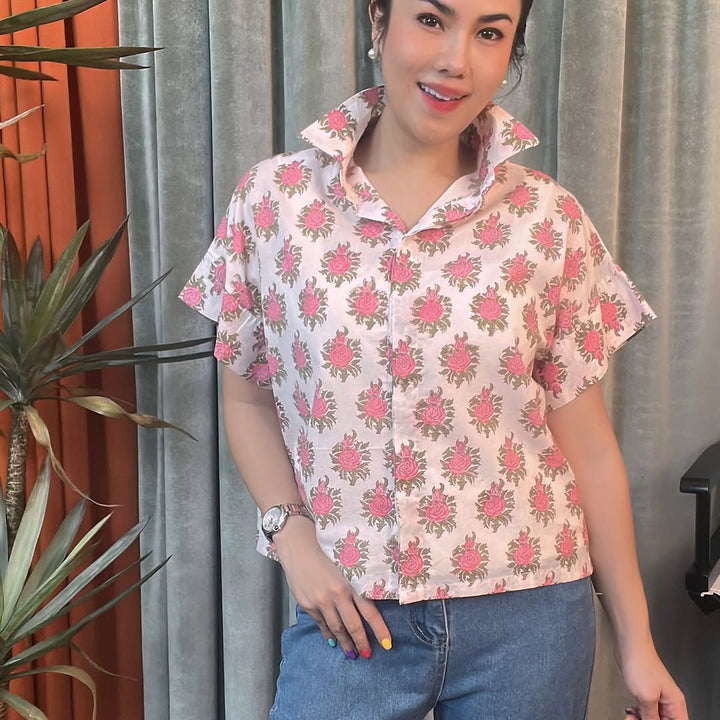Indian Crop Top