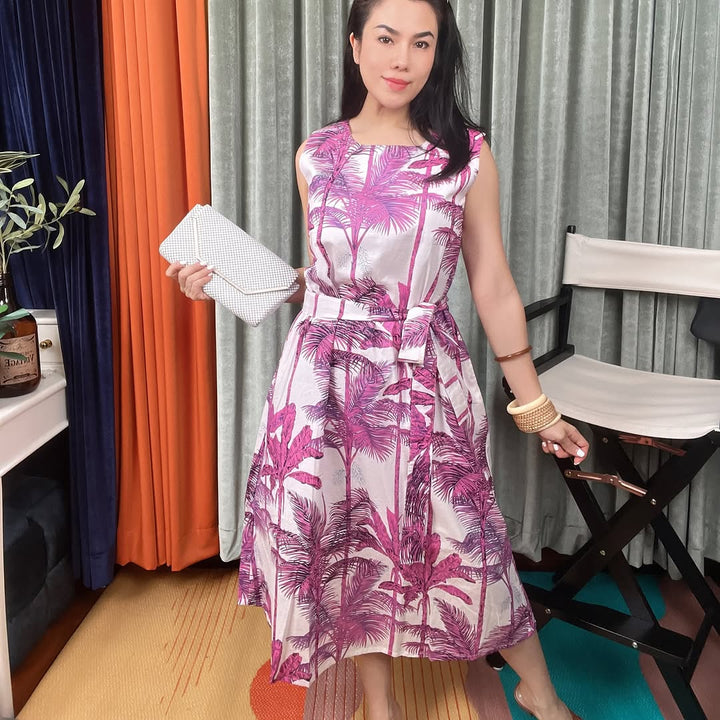 🌴 New Arrival – Palm Tree Dress 🌴