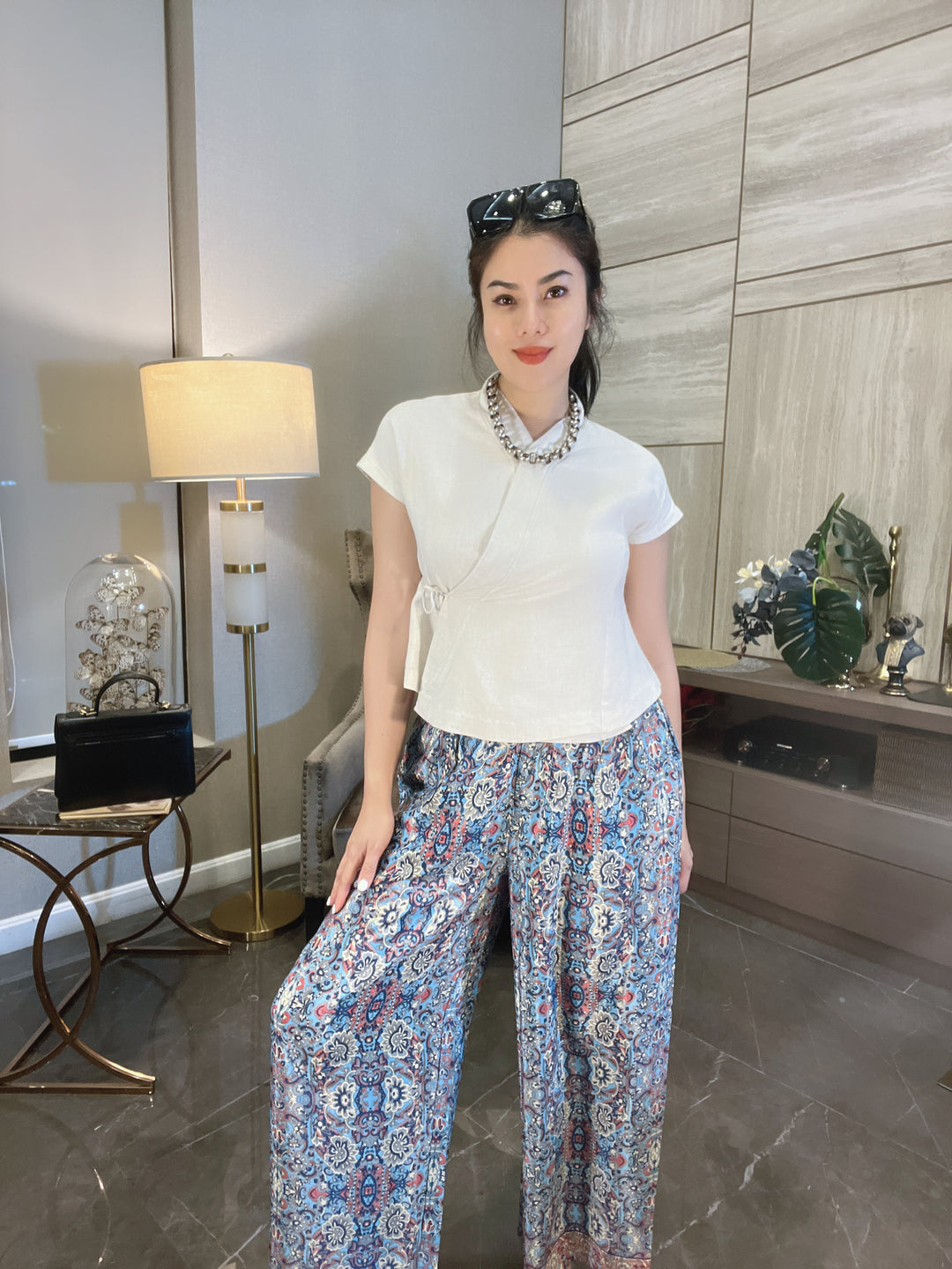 Vintage Silky Easy Pant