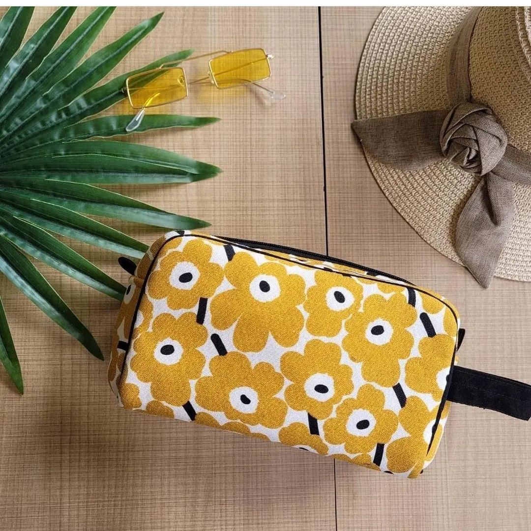 Yellow Floral Bag