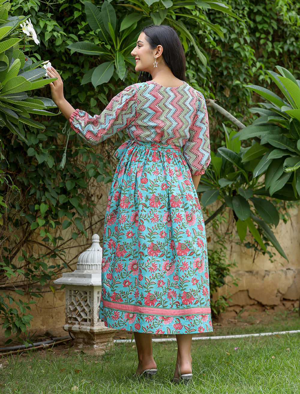 Hand Block Cotton Dresses
